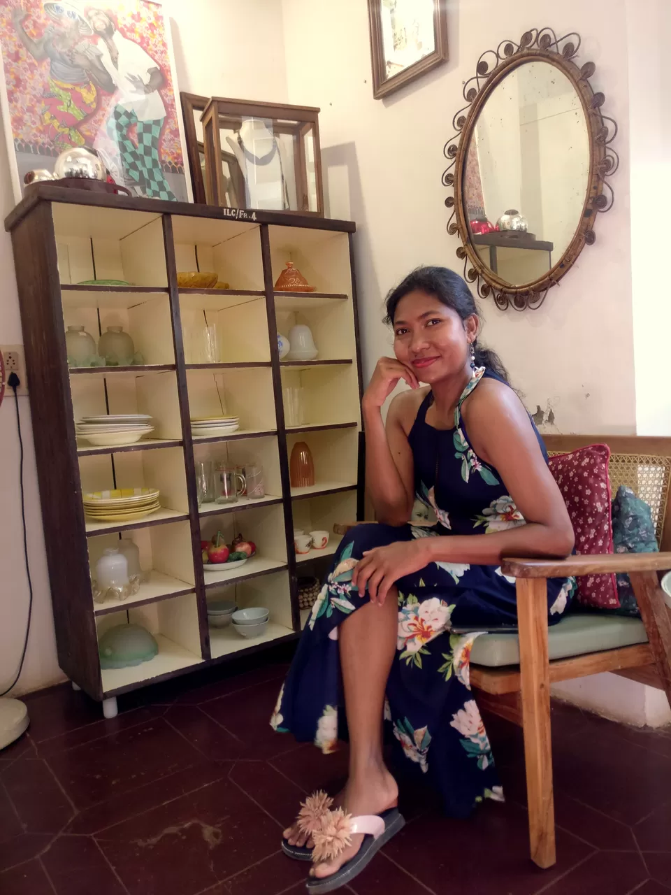 Photo of Cafe des Arts, Suffren Street, White Town, Puducherry, India by anila