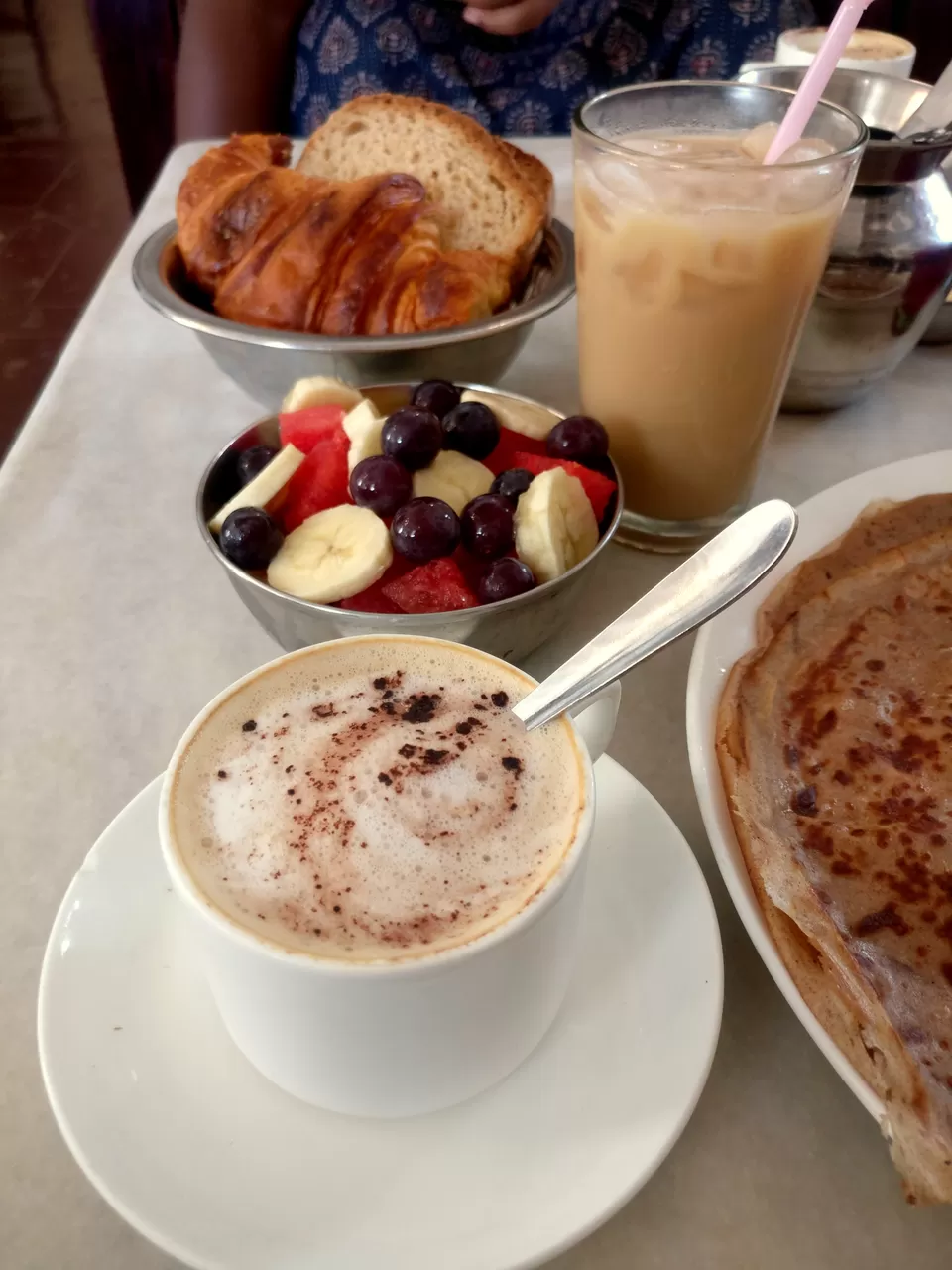 Photo of Cafe des Arts, Suffren Street, White Town, Puducherry, India by anila