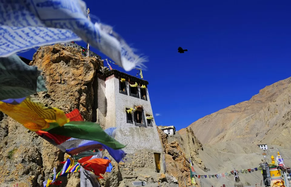 Photo of Dhankar Monastery, Sichling-Dhankhar Gompa, Dhankhar, Himachal Pradesh, India by Abhishek Dasgupta