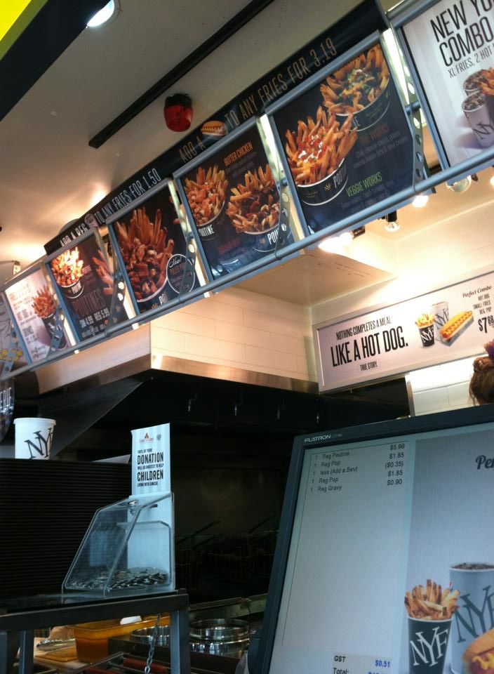 Photo of New York Fries, West Georgia Street, Vancouver, BC, Canada by Daisy