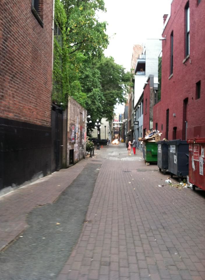 Photo of Blood Alley Square, Vancouver, BC, Canada by Daisy