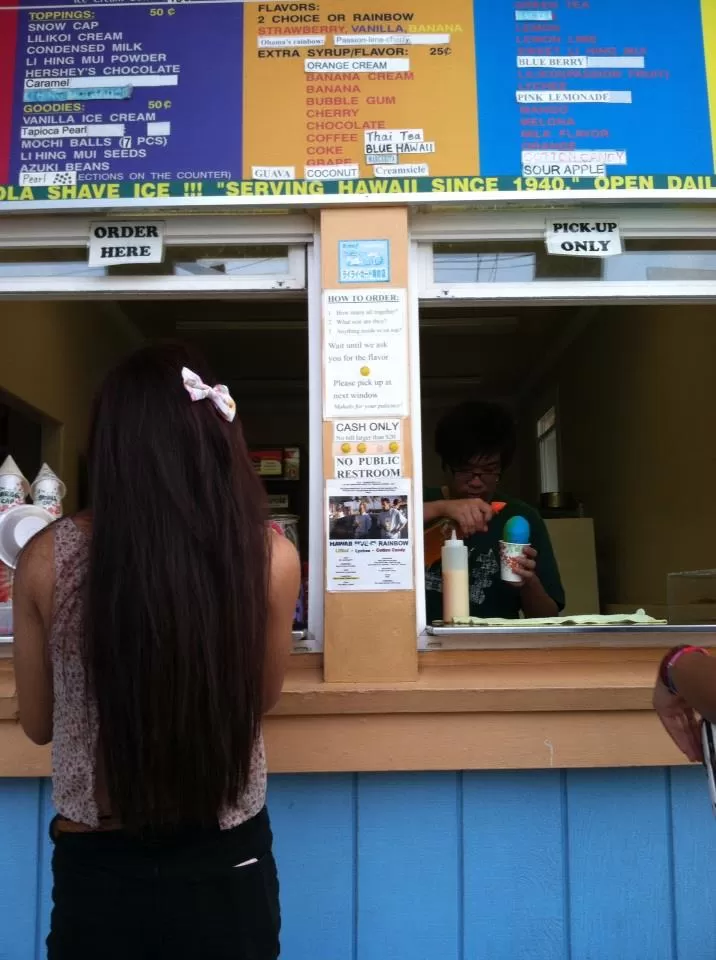 Photo of Waiola Shave Ice, Mokihana Street, Honolulu, HI, United States by Daisy