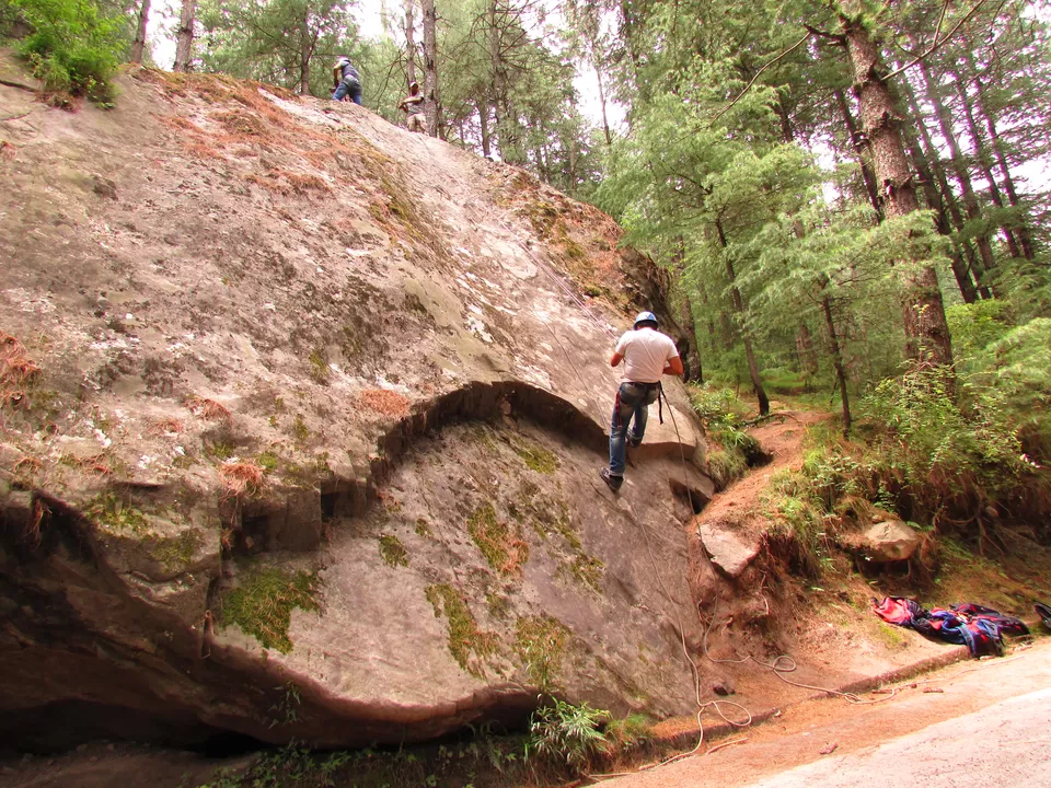 Photo of Rock Climbing @naggar by Shashwat Bhardwaj