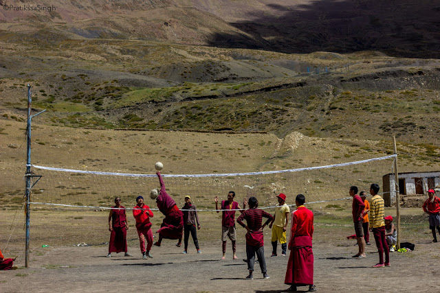 Photo of The Monks Who Play Volleyball 2/6 by Pace, Places and Faces