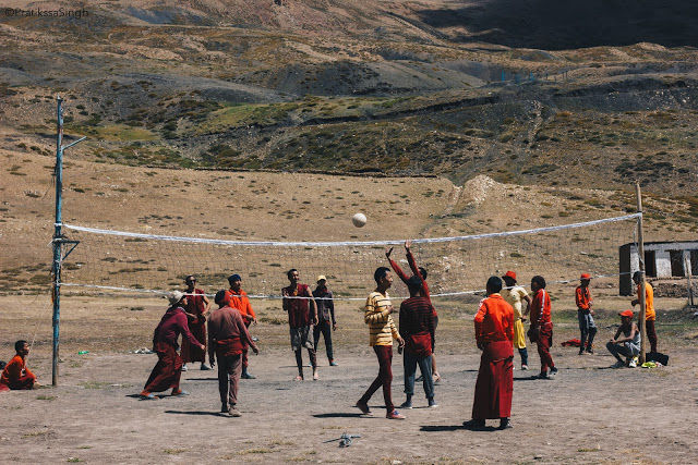 Photo of The Monks Who Play Volleyball 3/6 by Pace, Places and Faces