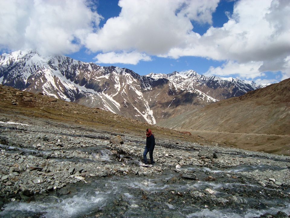 Photo of Kunzum Pass, Dhar Thachakarpo, Himachal Pradesh, India by Shoyeta chatterjee