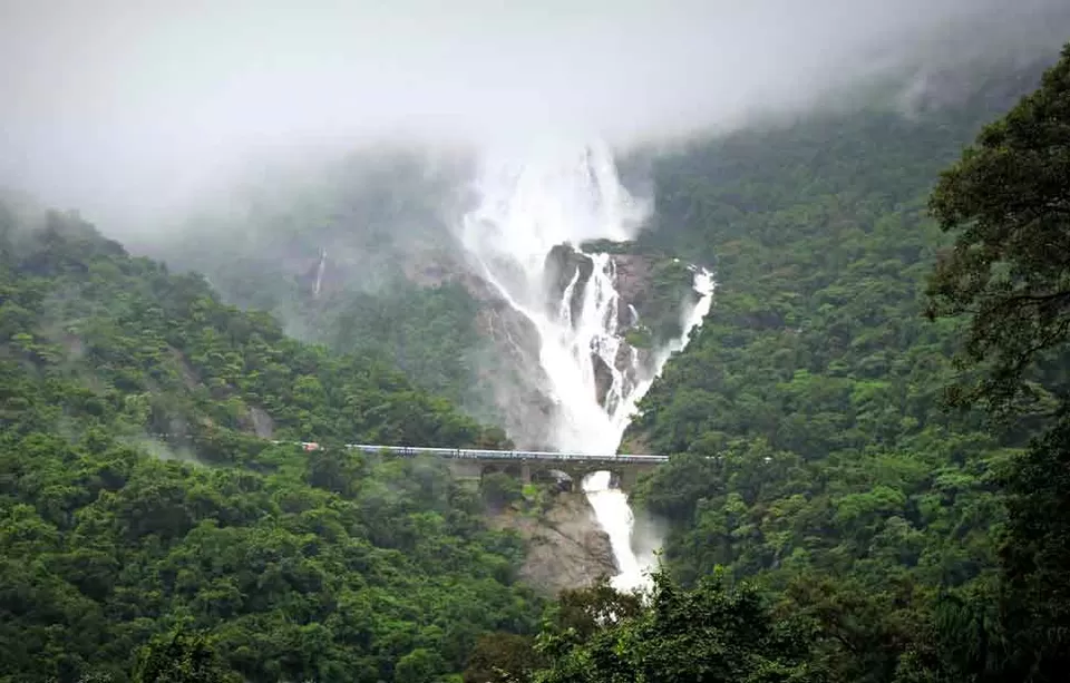 Photo of Dudhsagar Falls, Sonaulim, Goa, India by Ruchika Nayak