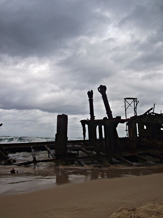 Photo of Maheno Shipwreck, Fraser Island, Queensland, Australia by mandy
