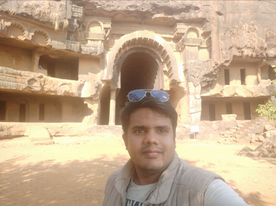 Photo of Bhaja Caves Buddhist Leni, Lonavala, Maharashtra, India by Mayank Jain