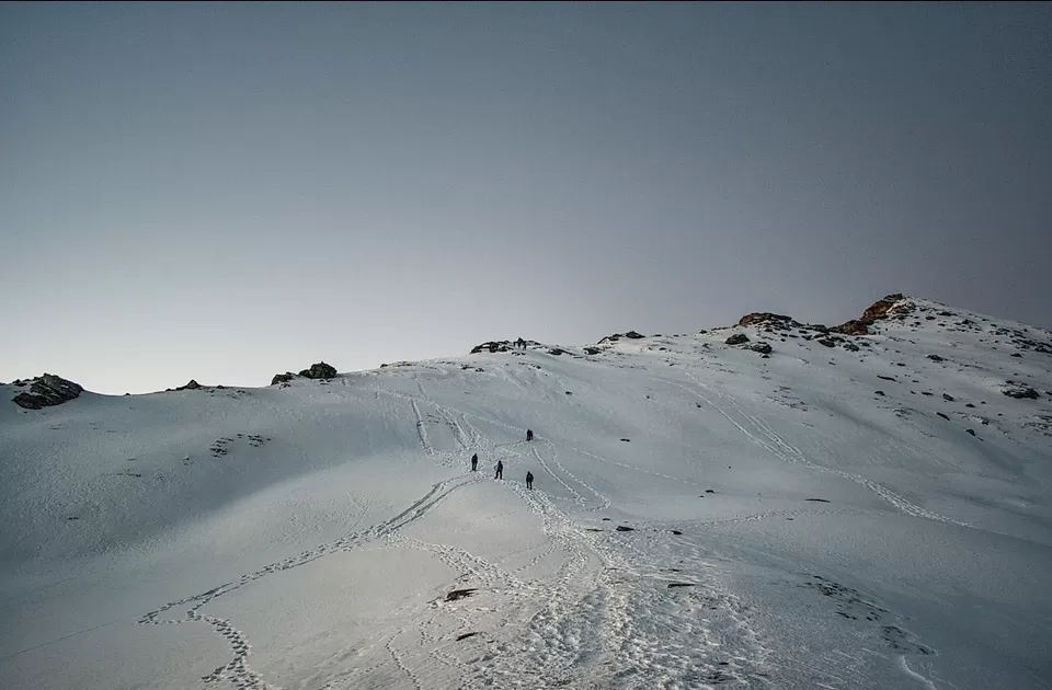 Photo of 18 year old, solo trekker - Snowtrek experience #nighttrek #photoblog by Mayank Madaan