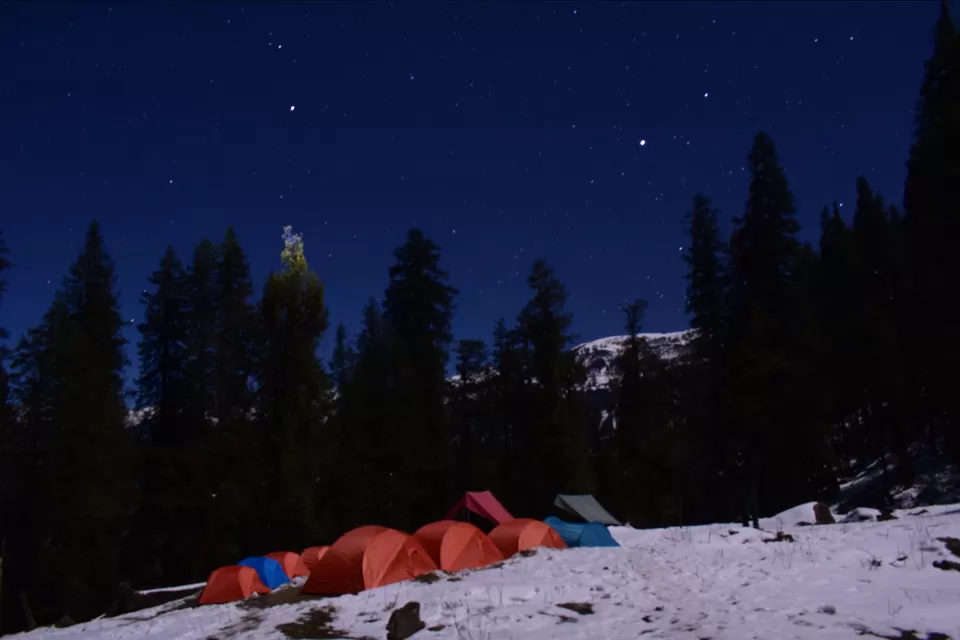 Photo of 18 year old, solo trekker - Snowtrek experience #nighttrek #photoblog by Mayank Madaan