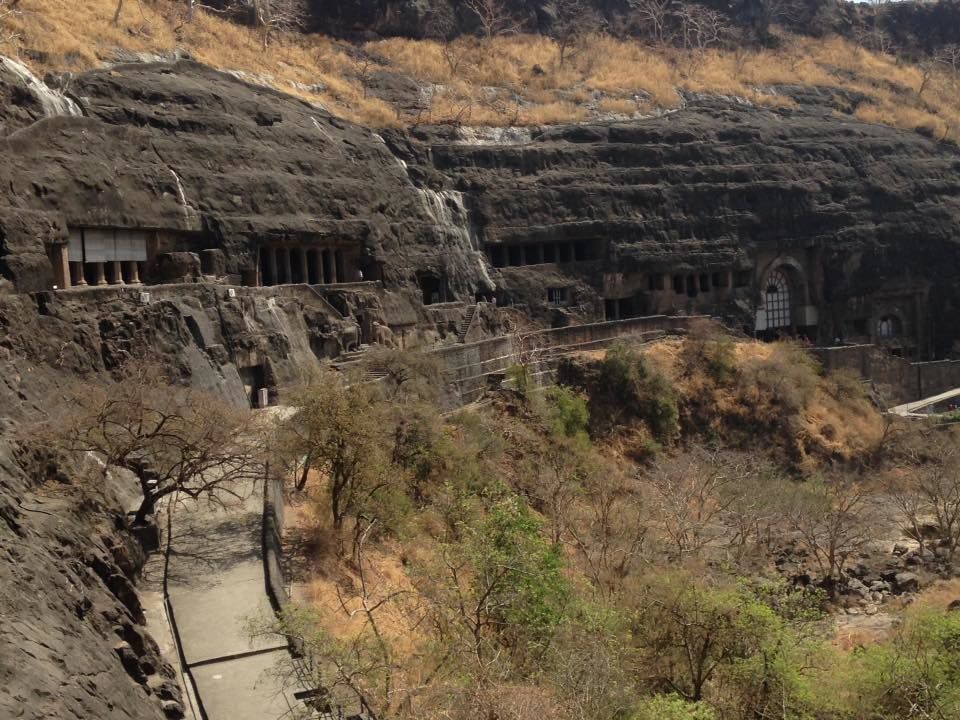 Photo of Ajanta caves, Aurangabad, Maharashtra, India by Saravanan Krishnan