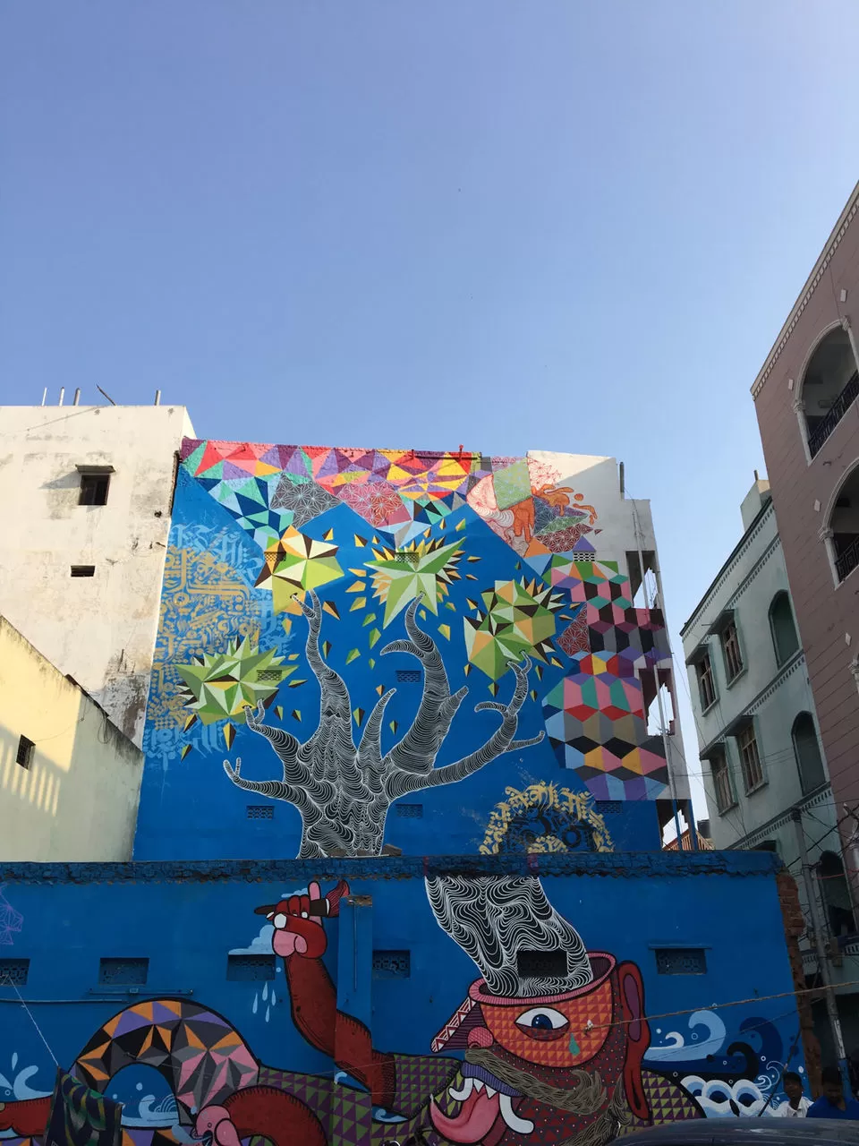 Photo of MS Maqta Art District, Blue Chowk, Unnamed Road, Phase 1, MS Maqta, Khairatabad, Hyderabad, Telangana, India by Bhargavi Sri