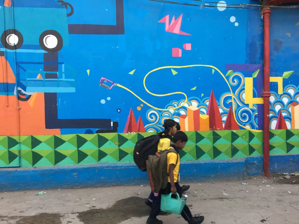 Photo of MS Maqta Art District, Blue Chowk, Unnamed Road, Phase 1, MS Maqta, Khairatabad, Hyderabad, Telangana, India by Bhargavi Sri