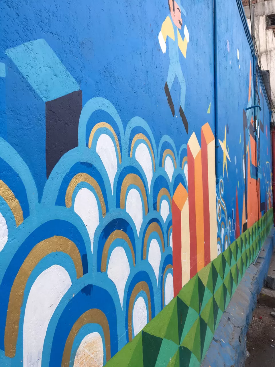 Photo of MS Maqta Art District, Blue Chowk, Unnamed Road, Phase 1, MS Maqta, Khairatabad, Hyderabad, Telangana, India by Bhargavi Sri