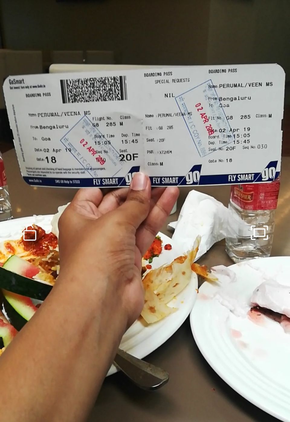 Photo of I didn't go to BAGA.. instead I tried the different things in GOAA... Excited Isn't :) by Veena