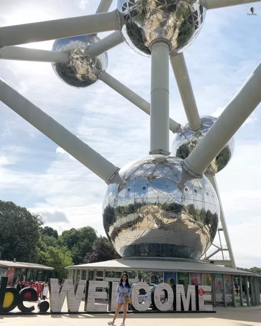 Photo of Atomium, Brussels, Belgium by TravelbugPao