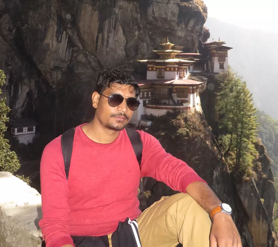 Photo of Tiger’s Nest, Taktsang Trail, Bhutan by Vijay Shankar Badoni