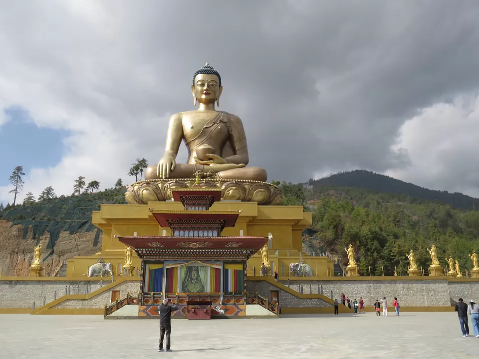 Photo of Buddha Dordenma, Thimphu, Bhutan by Vijay Shankar Badoni