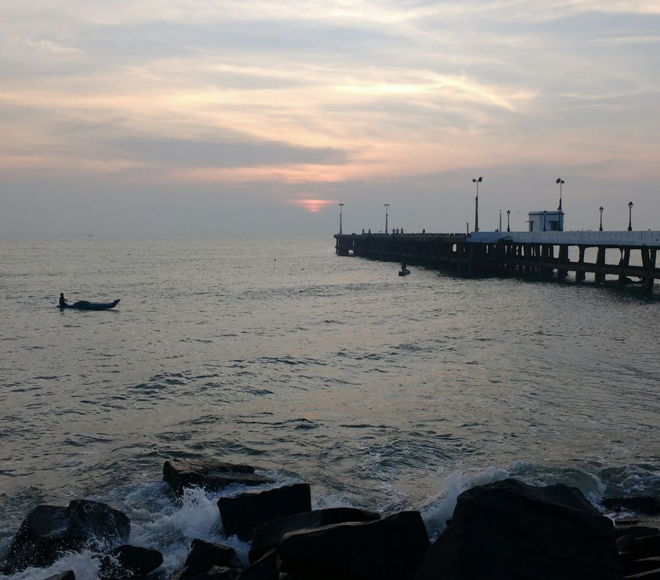 Photo of Rock Beach, Puducherry, India by Damini Aggarwal