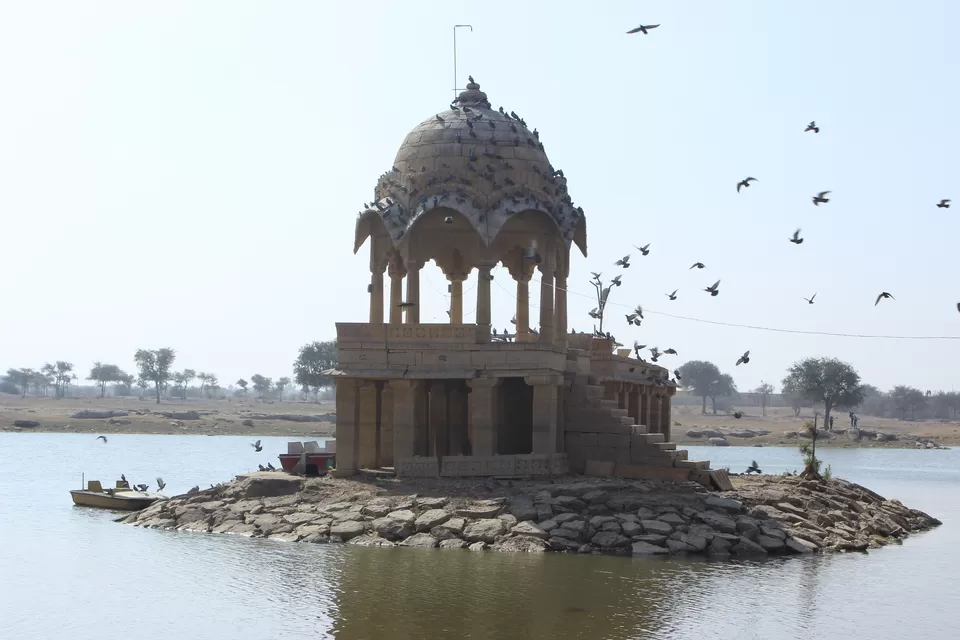 Photo of Gadisar Lake, Postal Colony, Jaisalmer, Rajasthan, India by Damini