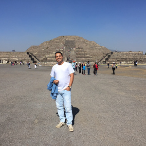 The Pyramid of the Sun, Teotihuacan Mexico