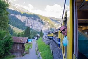 Murren, Switzerland and Junfraujoch (the Top of Europe) July 2016