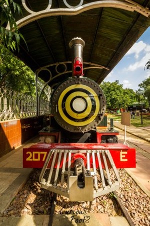 An evening in Rail Museum