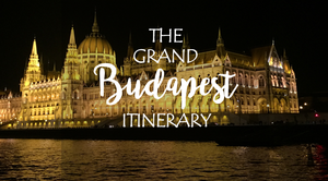 The Grand Budapest Itinerary