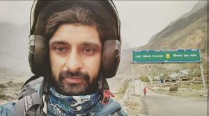 Solo Bike Ride to the Last Village of India