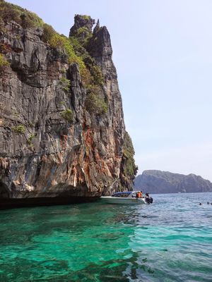 Messing about in Boats on Phi Phi, Thailand