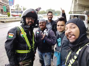 First day of Groups Leh ladakh ride