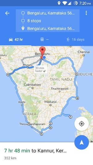 Journey across the beaches of South India