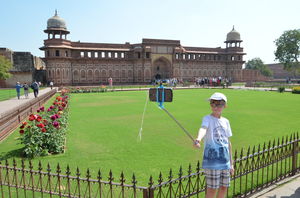 A morning at Agra Fort