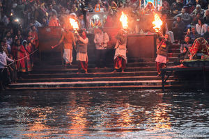 Witnessing The Ganga Arti in Haridwar