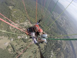 Paragliding in Bir Billing - Explored The Unexplored - Up above the world so "High"