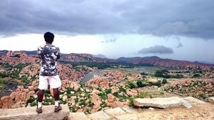 The ruins of Hampi
