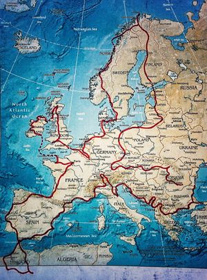 This Couple Traveled 41 Countries in 4 Months Covering 28,000 kilometers With Their 4 Year Old Son