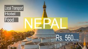 NEPAL Transport Hotel Food in Just Rs.560 Perday | A DAY IN NEPAL | Nepal 2019
