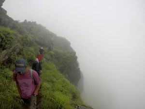 Into the clouds: Chikmagalur