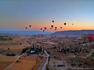 Cappadocia Hot Air Balloon: Up above the world so high!