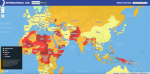 This New Map Reveals World's Most Dangerous Countries And India’s Ranking Will Shock You