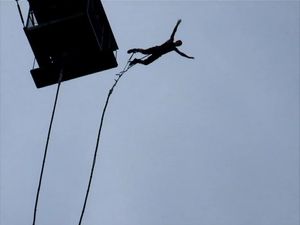 Rishikesh bungee jumping