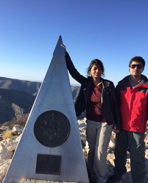 Guadalupe Mountain National Park-- trekking up to the topmost point of Texas.
