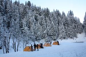 My first encounter with snow – Kedarkantha trek