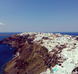 Ever wondered what a luxury vacation in Santorini looks like?