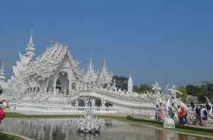 The White temple of Chiang Rai