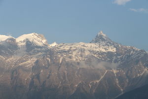 Mount Kinnaur Kailash, Kalpa, and the Kinnauri Apple Orchards