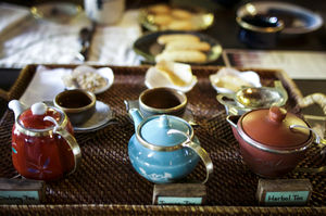 The quietest tea house in the quaintest part of the world