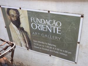 Fundacao Oriente Art Gallery, Panjim, Goa